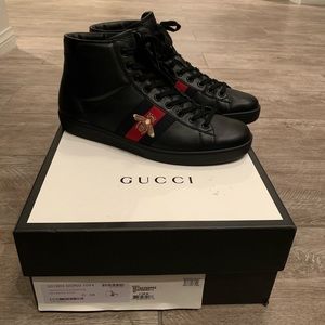 Gucci Ace High Bumble Bee Sneaker